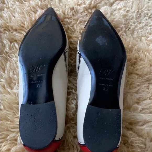 Roger Vivier Prism Color-block Pointed Toe Flats size EU 35 - Picture 9 of 14